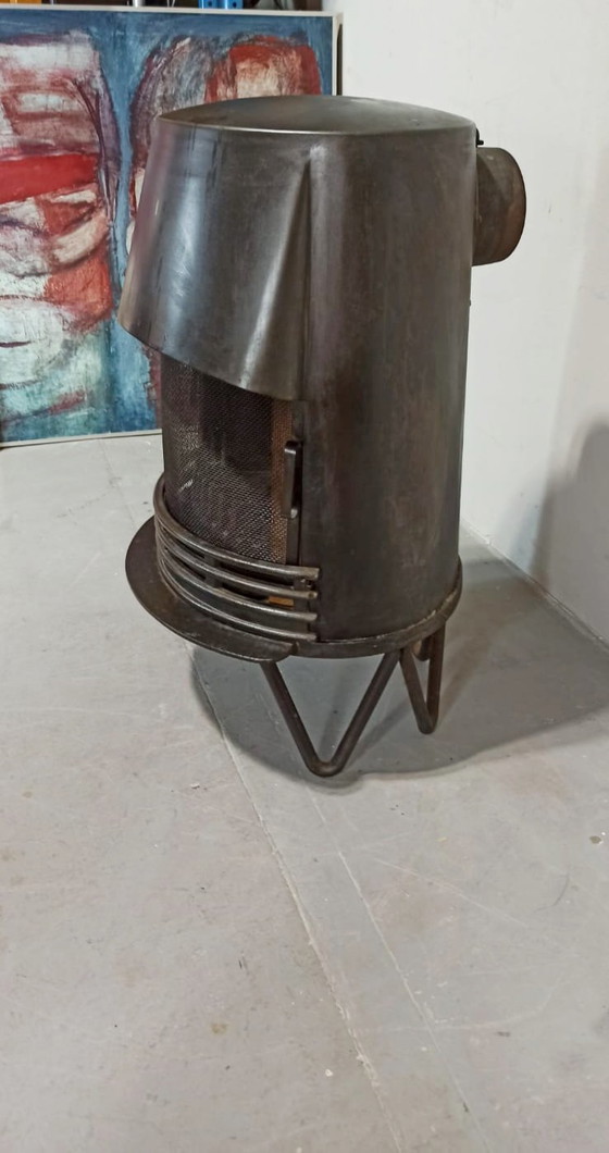Image 1 of Stufa a legna di metà secolo Tasso Denmark