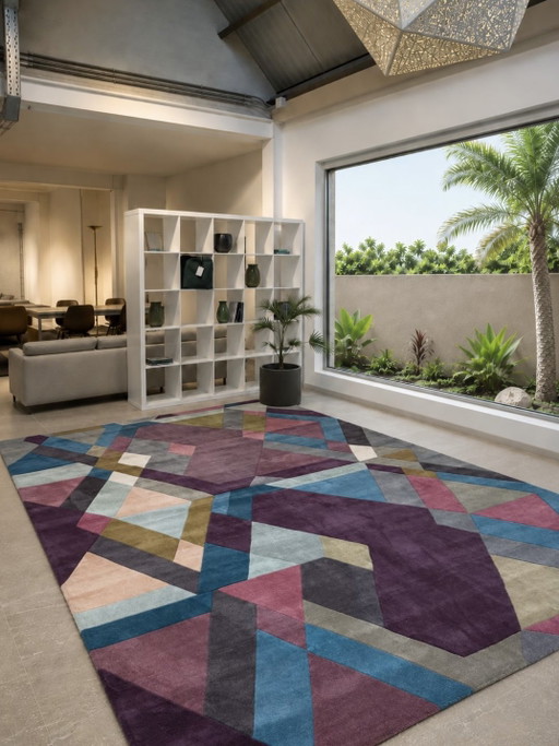 Tapis Brink and Campman Ted Baker Mosaic violet clair 250 x 350