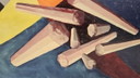 H. Van Den Broeck — Senza titolo, 1994 | Olio Su Tela | 104×78 centimetri