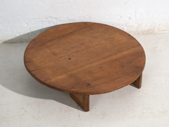 Table basse ronde ancienne en bois de pin – Europe Centrale, circa 1940 – Tables basses, Rustic (photo 11 of 40)