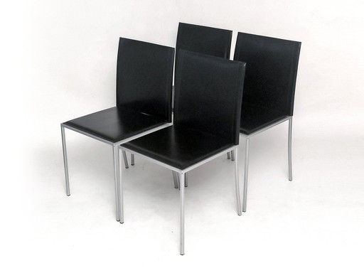 Eetkamerstoelen Calligaris Italy 4x