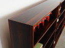 Libreria in palissandro, design danese, anni '70, realizzata in Danimarca.