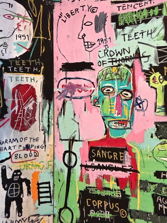 Image 1 of Jean Michel Basquiat (1960-1988), In het Italiaans, 1983, Copyright Estate of Jean Michel Basquiat, Licensed by Artestar New Yor