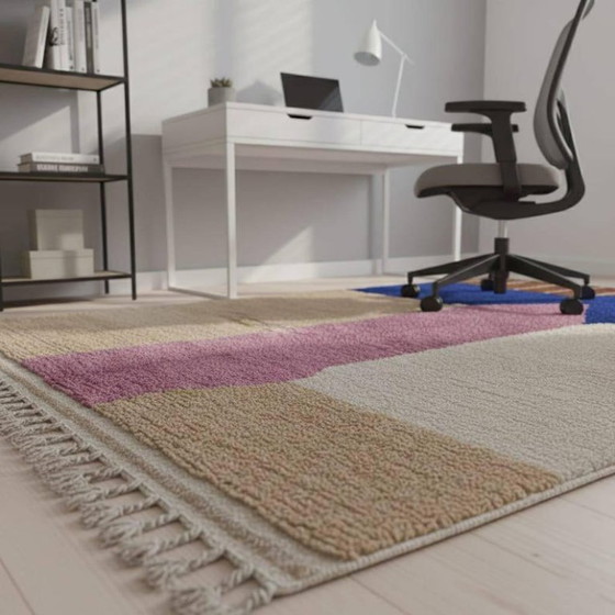 Image 1 of Marokkanischer Teppich, handwerklich, en laine, 250 x 150 cm