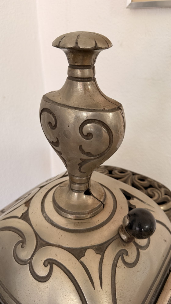 Rare UNIO Continuous Burning Stove No. 12 – American Heating – ca. 1920s – Decorative Objects, Cast Iron (photo 6 of 15)