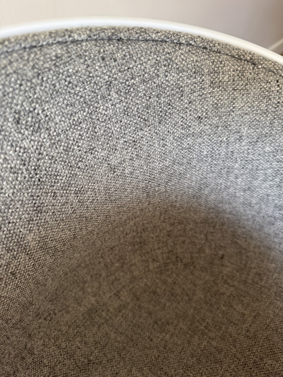 Image 1 of 4x HAY About a Chair AAC 22 dining chair lacquered oak upholstered