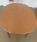Superellipse table by Bruno Mathsson and Piet Hein for Fritz Hansen