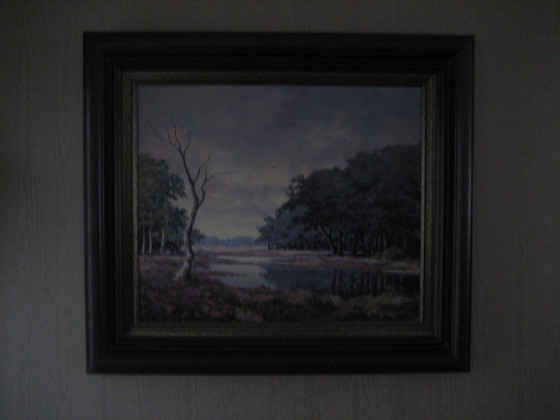 Image 1 of 2 cuadros de paisajes holandeses.