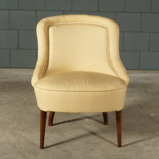 Set of Vintage Cocktail Armchairs – 1960s – Textile (photo 8 of 15)