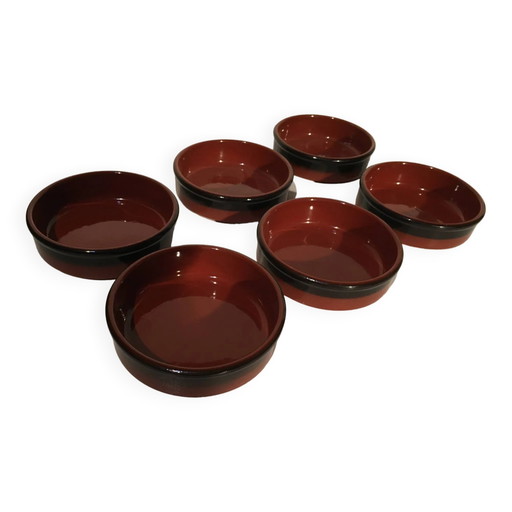 Lot de 6 ramequins en céramique