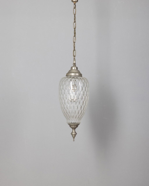  Page 1 of 10 1960s vintage pendant lamp in decorated glass Italian design 