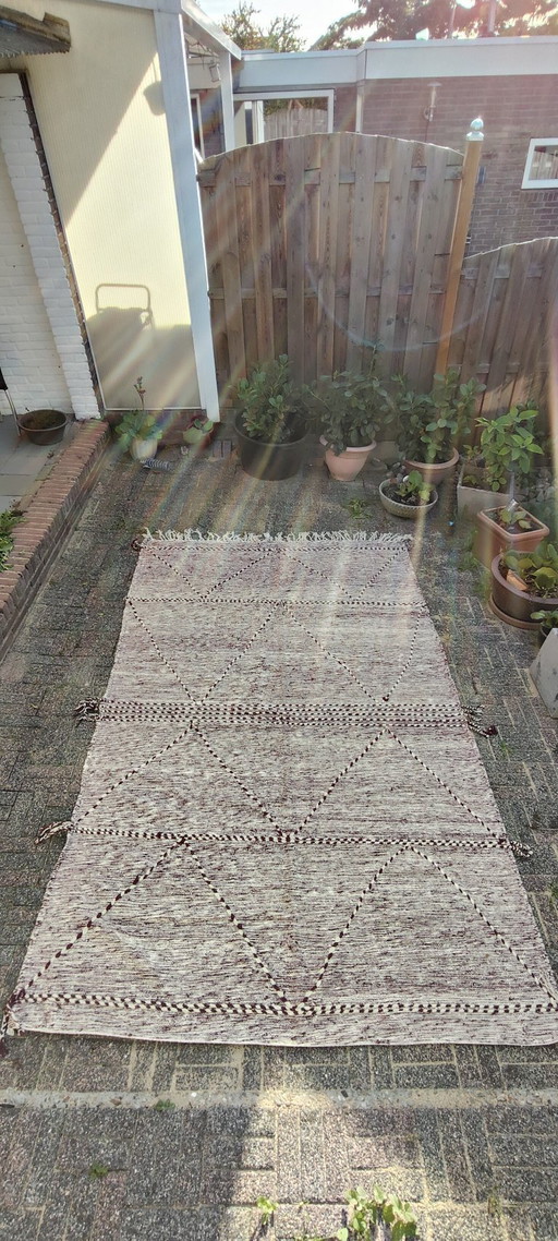 Tappeto berbero in lana vergine Tappeto marocchino - 301 x 190 cm 300 x 200 m Tipo B21.4