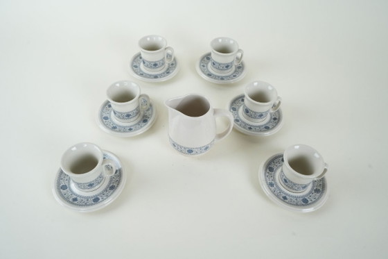 Image 1 of Service à thé (théière et tasse), design italien, années 1970, fabriqué en Italie