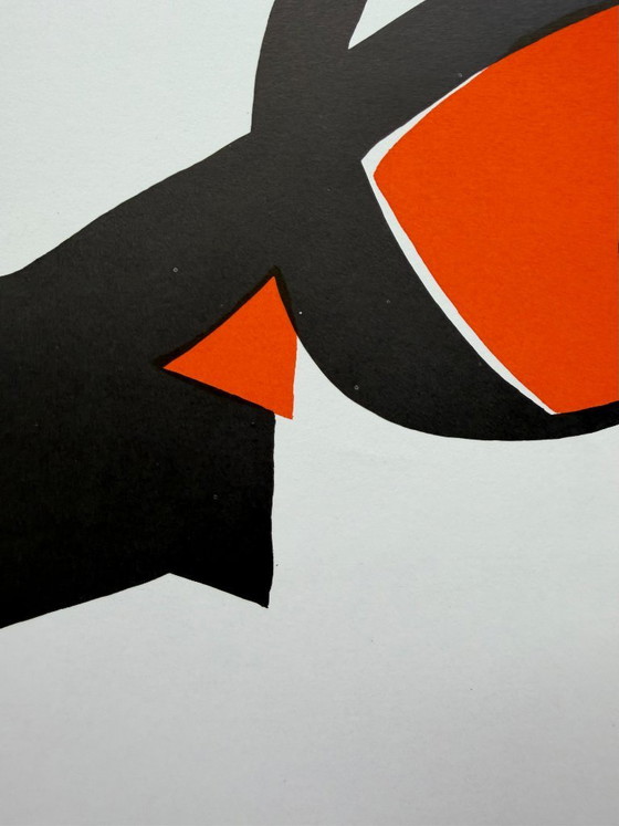 Joan Miró (1893–1983), Eaux Fortes et Lithographies, Palais Bénédictine, Fécamp, 1988, Affiche d'exposition (photo 8 of 8)