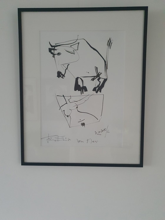 Image 1 of Pen drawing