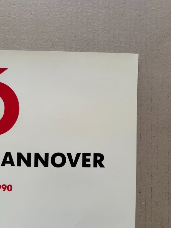 Joan Miró (1893–1983), Kestner-Gesellschaft Hannover, 1989, originele tentoonstellingsposter – Paper (photo 7 of 7)
