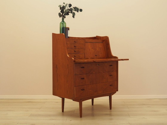 Image 1 of Scrittoio in teak, design danese, anni '70, produttore: AG Spejl Kobberbeskyttet
