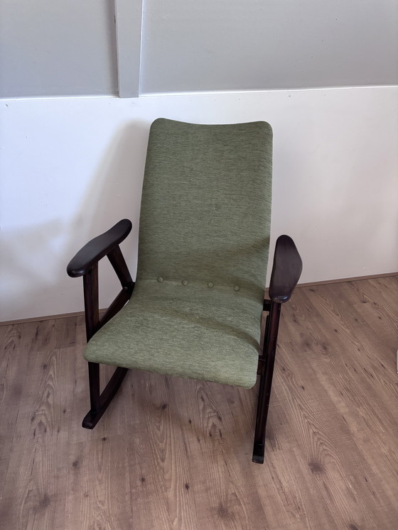 Image 1 of Louis van Teeffelen rocking chair Mid-Century Design