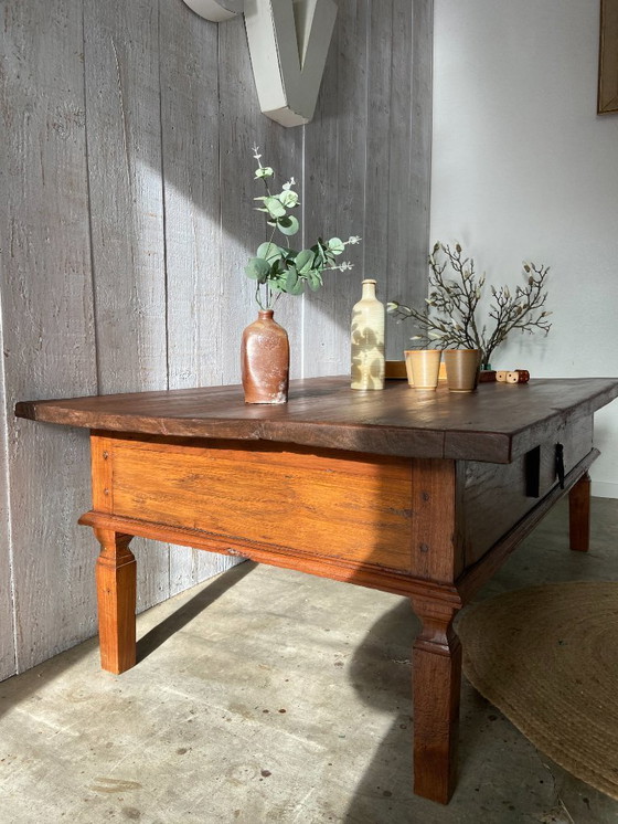 Image 1 of Grande tavolino da caffè vintage