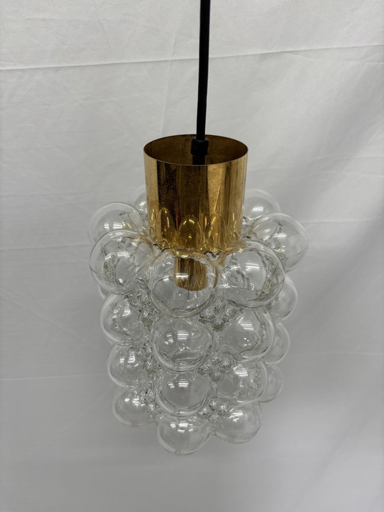 Image 1 of Vintage Helena Tynell pendant lamp, designer bubble lamp 1960