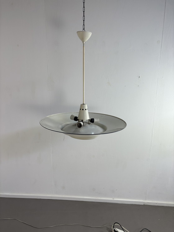 Image 1 of Grote Vintage Louis Kalf Philips Plafondlamp