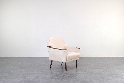 Deutscher Lounge-Sessel aus der Mitte des 20. Jahrhunderts, 1960er Jahre.