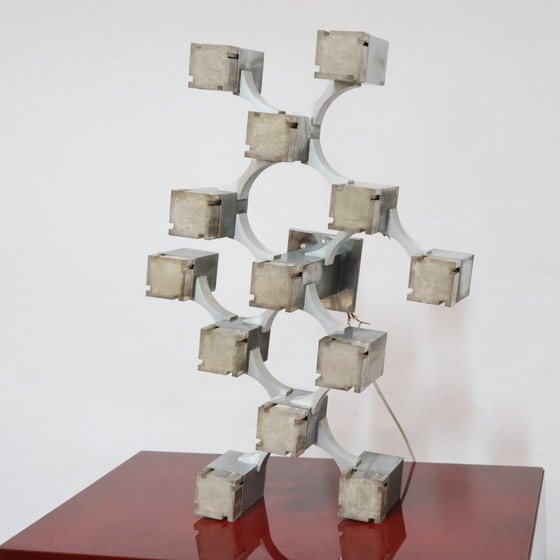 Image 1 of Sciolari Cubic pendant lamp, 1970s design