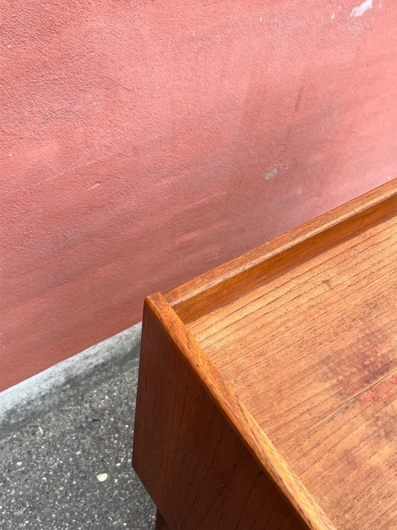 Image 1 of Cassettiera/comodino vintage danese in teak, anni '60