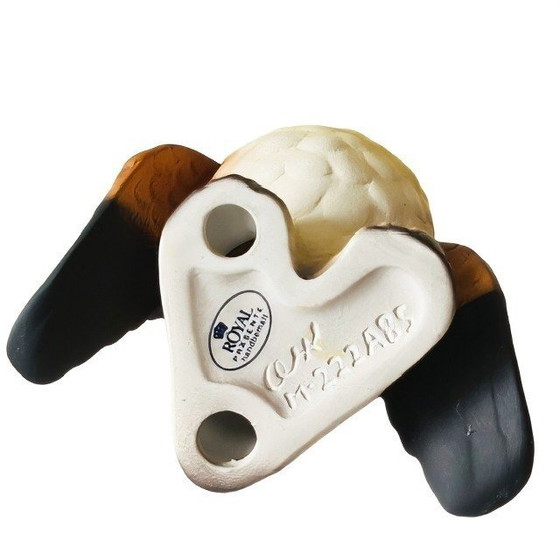 Image 1 of Figurina di gufo tedesco vintage dipinto a mano in miniatura Royal Präsente degli anni '80