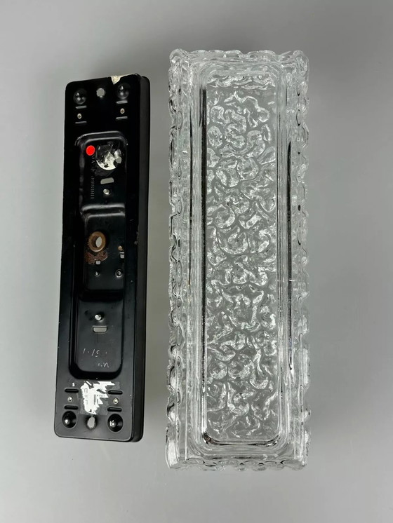 Image 1 of Lampada da parete anni &#39;60-&#39;70 di Glashütte Limburg Germania Space Age