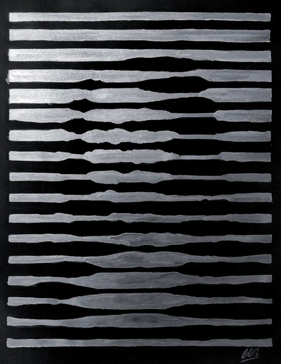 Image 1 of Walter Geraci - Gioconda Stripes Silver