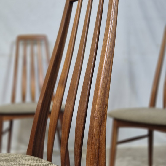 Image 1 of Sedia Niels Koefoed 'Eva', sedie danesi vintage degli anni '60