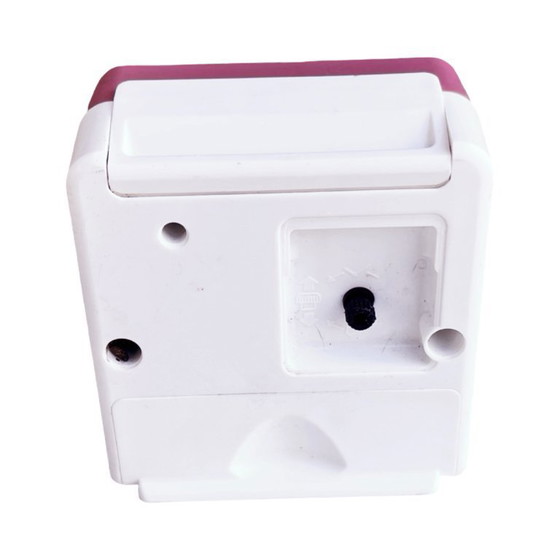 Image 1 of Modernist electric alarm clock Junghans, Germany 1980s.