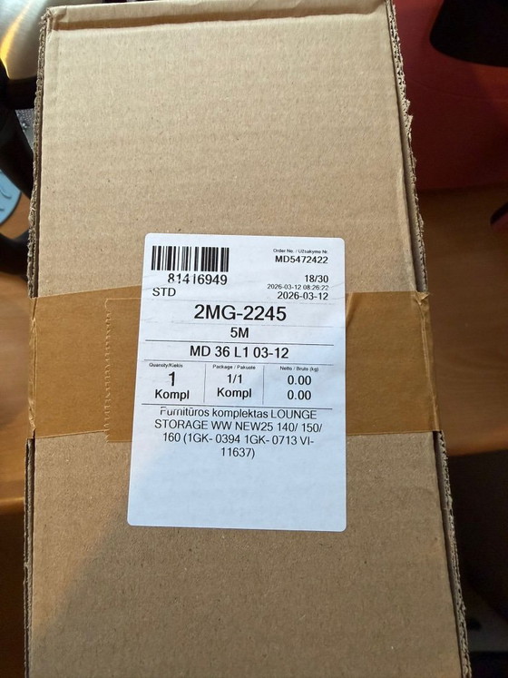 Image 1 of Paneles laterales de cama Westwing Cloud