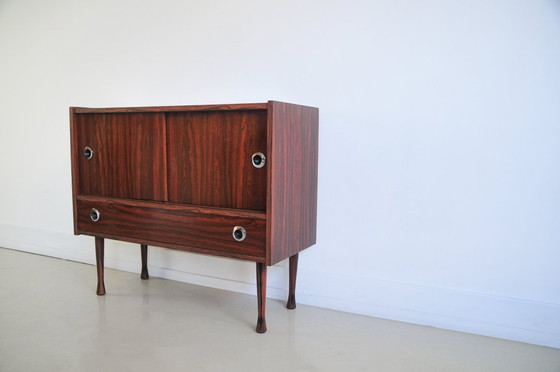 Image 1 of buffet vintage en palissandre, meuble audio