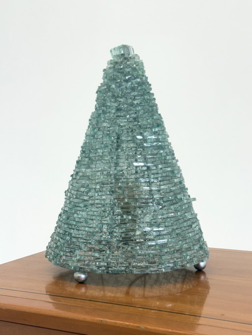Vintage Tao Tesserine Pyramid Lamp