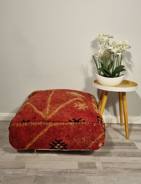 Image 1 of Vintage Berber Pouf