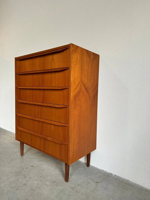 Dänische Vintage Kommode Teakholz