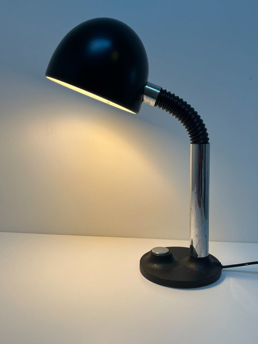 Industrial table lamp by Egon Hillebrand, 1970s in Bauhaus style