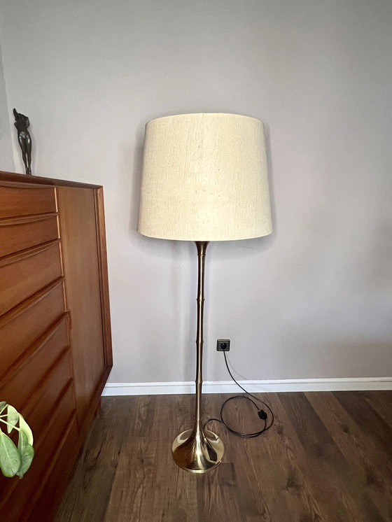 Image 1 of Ingo Maurer Vintage 1960s/70s Designer Floor Lamp for M Design - Model Bamboo