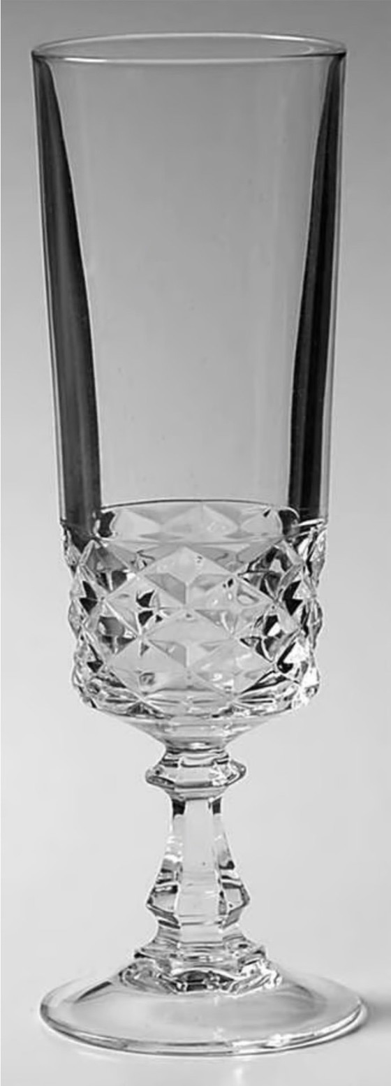 Diamante vetreria vintage Cristal d'Arques – Bicchieri e caraffe, Crystal, Glass (photo 4 of 5)