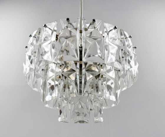 Image 1 of Mid Century Lustre/plafonnier de Kinkeldey, Allemagne, années 1970