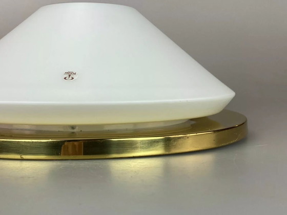 Image 1 of Années 70 Peill & Putzler Plafonnier Verre Space Design Lampe 70s