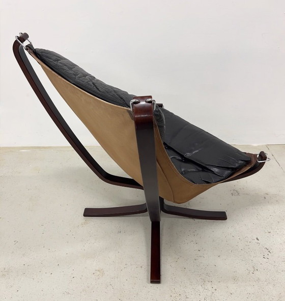 Image 1 of Falcon stoel van Vatne Møbler, Noorwegen, jaren 70.