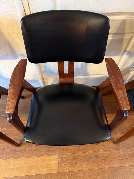 Image 1 of 3 chaises Pastoe f14 Cees Braakman