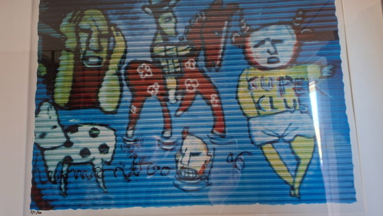 Image 1 of Herman Brood – Pferd (1996) – Handsignierte Lithografie