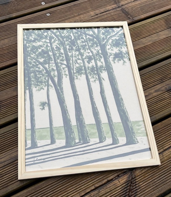 Inchiostro su carta naturale. Formato 40x30cm. – Dipinti e disegni, Paper (photo 2 of 13)