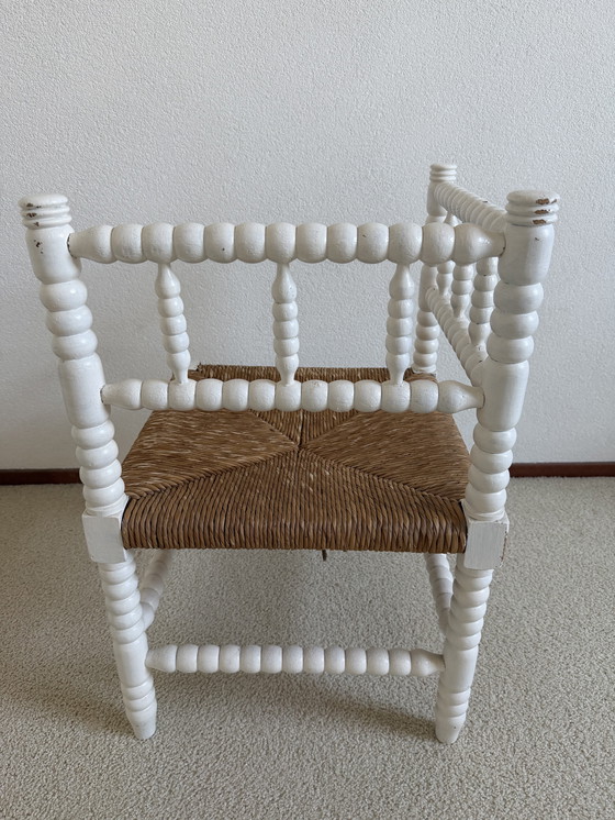 Image 1 of Sedia angolare vintage Bobbin