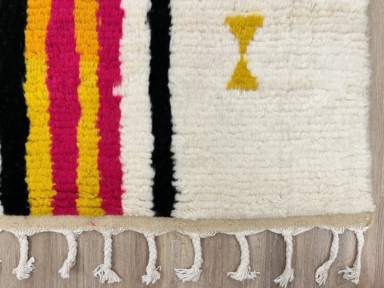 Image 1 of Grande tappeto marocchino Azilal – Lana naturale – 301 cm x 199 cm