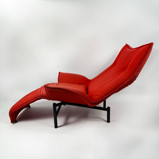 Image 1 of Vintage Red Veranda Chair by Vico Magistretti